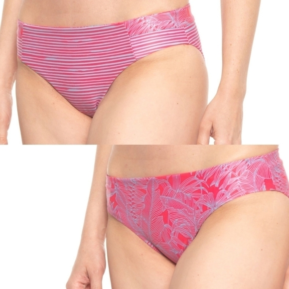 PrAna Reversible Innix Bikini bottoms Papaya Tradewinds - Picture 1 of 11